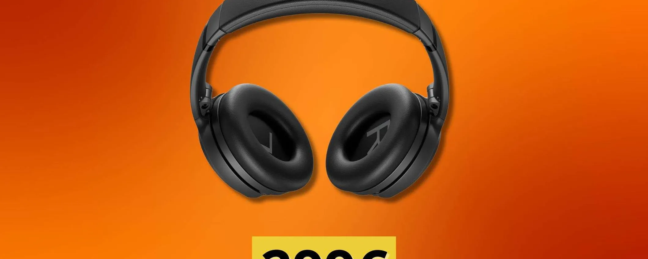 Oggi risparmi 100€ sulle Bose QuietComfort: l'eccellenza nella cancellazione del rumore