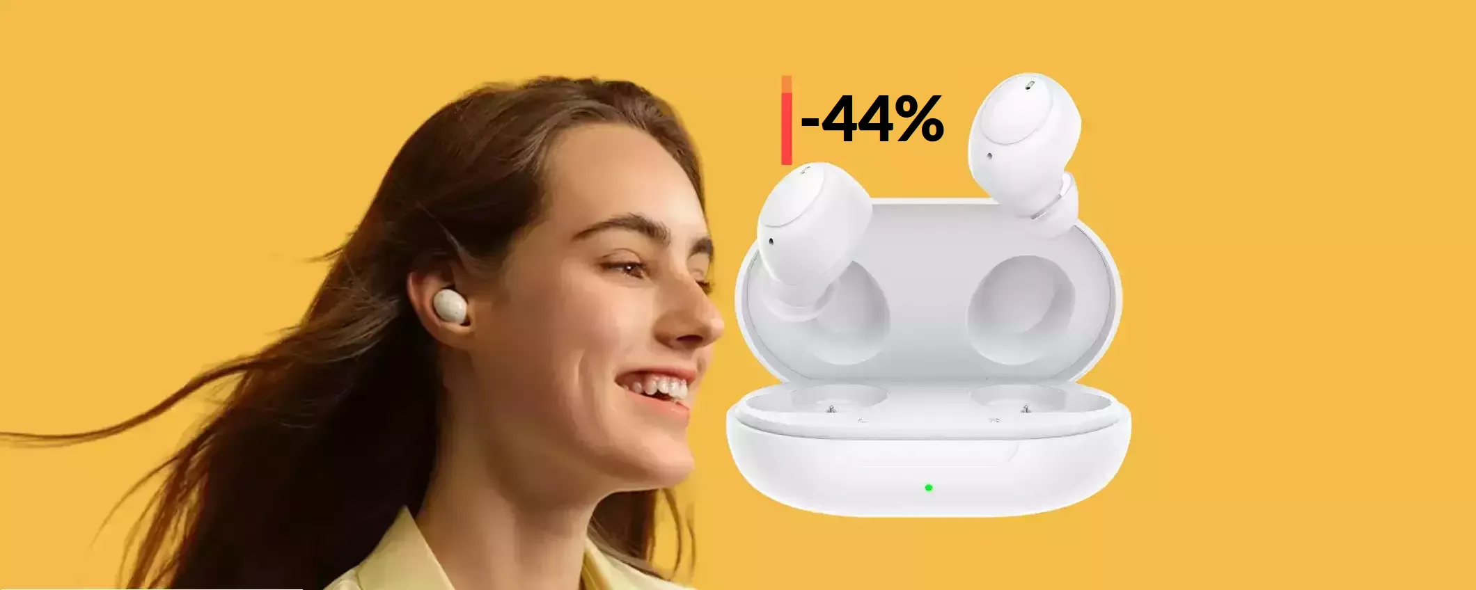 Auricolari Oppo dal sound CLAMOROSO: prezzo sbriciolato (33€)