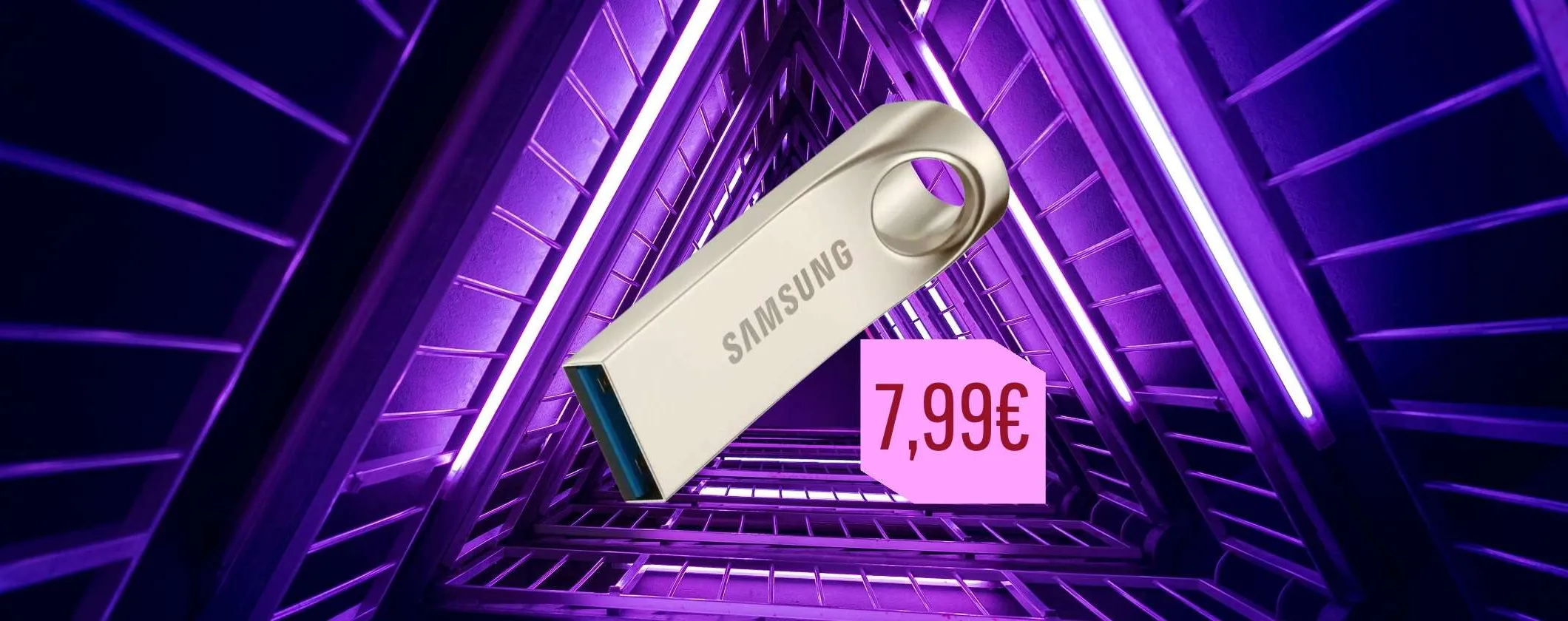 Bomba Chiavetta USB Samsung: 2TB di spazio a soli 7,99€ su eBay