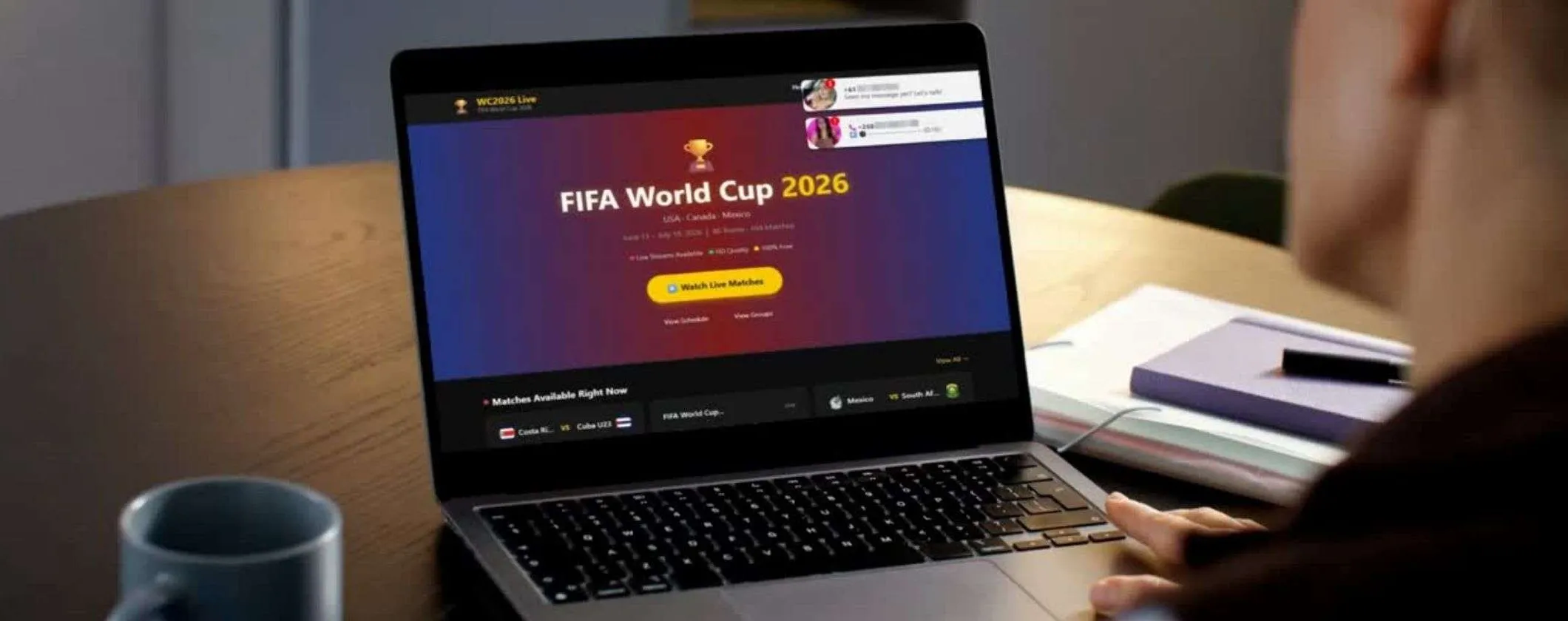 Attenzione ai siti web che promettono streaming gratis dei Mondiali: sono truffa