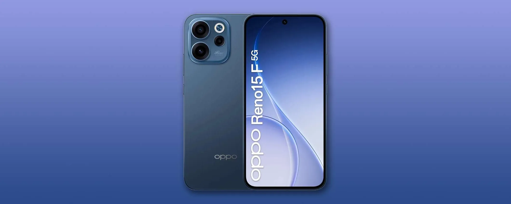 Medio gamma dalla batteria top: Oppo Reno 15F 5G in offerta a meno di 300€