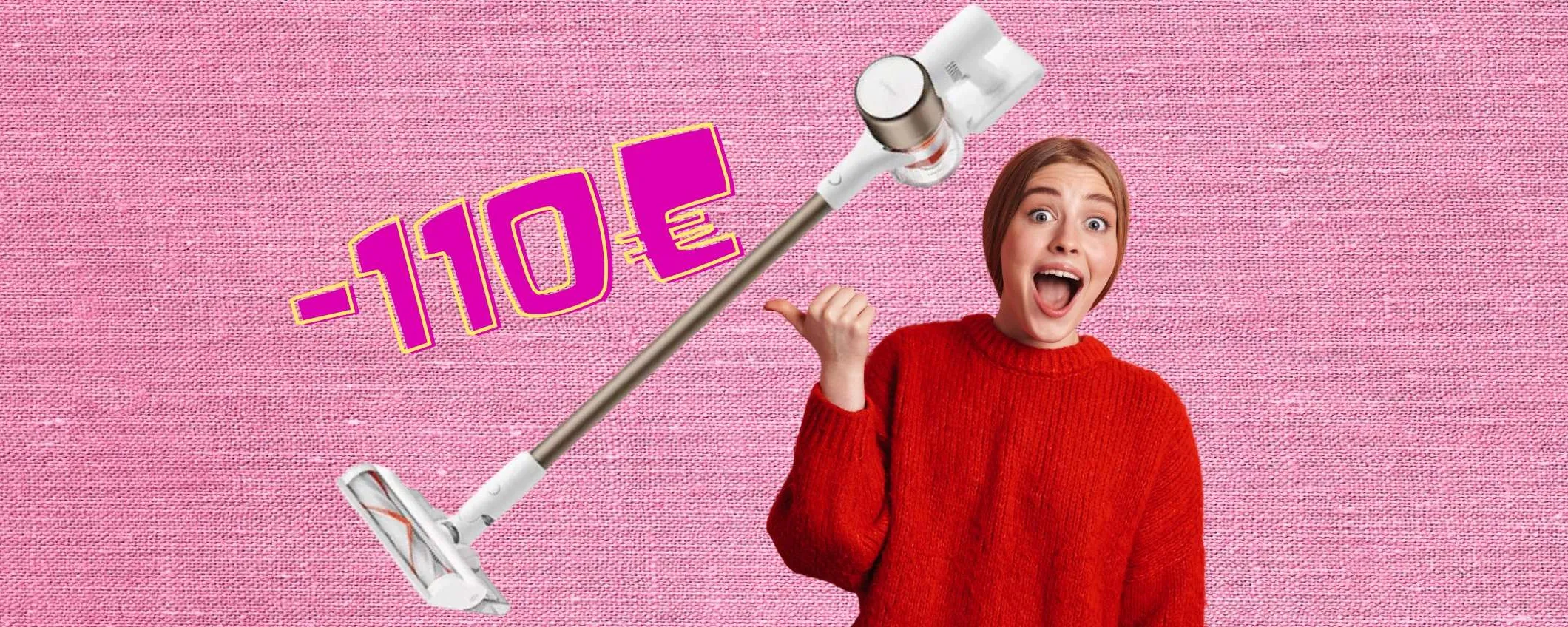 Xiaomi Vacuum Cleaner G10 Plus: la scopa elettrica delle meraviglie a 110€ in meno