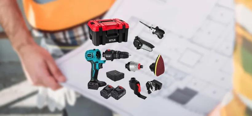 Trapano 7 in 1 per avvitare, segare e levigare a soli 119€ su eBay