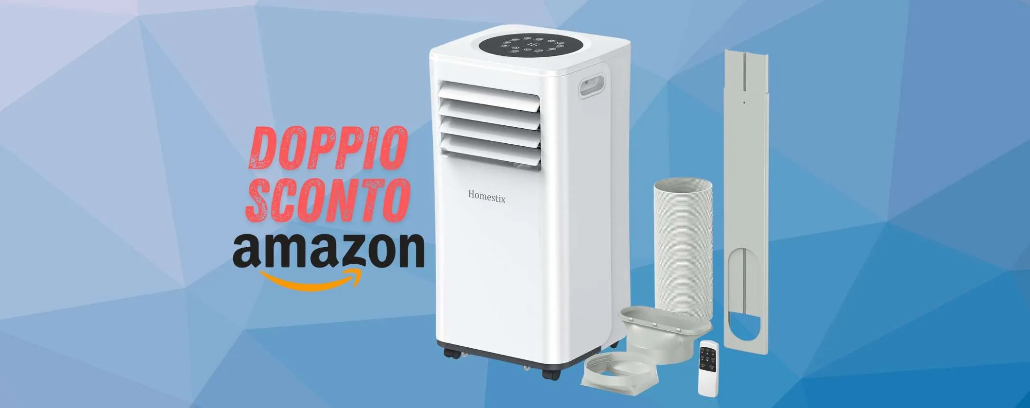Condizionatore portatile da 7000 BTU + deumidificatore a soli 177€