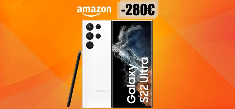 Samsung Galaxy S22 Ultra 5G: il MEGA SCONTO a cui non puoi resistere