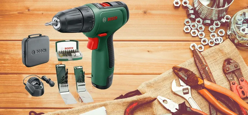 Bosch: trapano avvitatore con 46 accessori a prezzo BOMBA (59€)