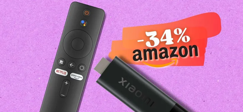 XIAOMI sfida la Fire TV Stick con la sua 4K e assistente Google (-34%)