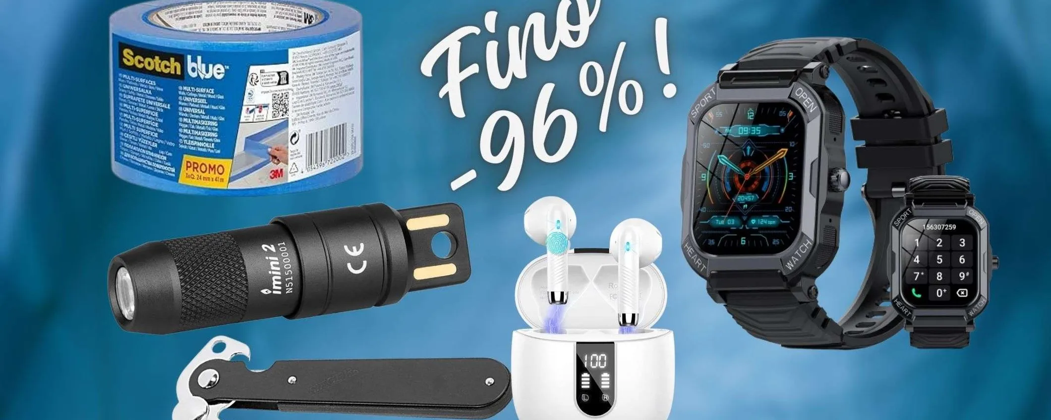 Amazon Offerte Primavera FUORI FASE: solo sconti dal 50% al 96% (da 8,99€)