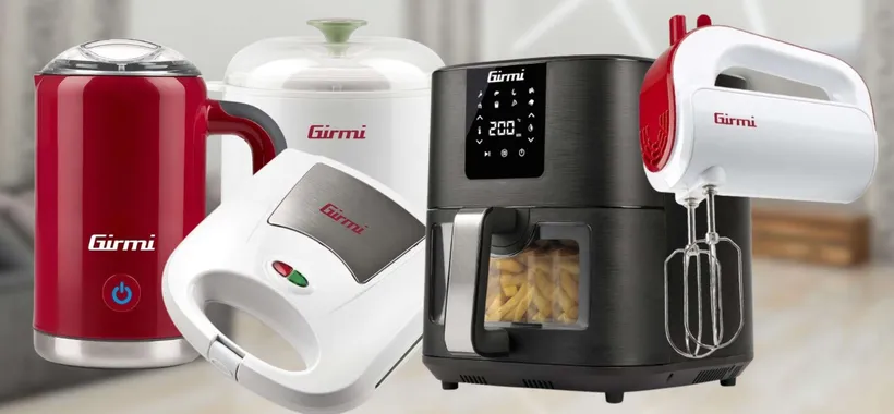 Girmi da 10€ su Amazon: elettrodomestici spettacolari a prezzo SBRICIOLATO