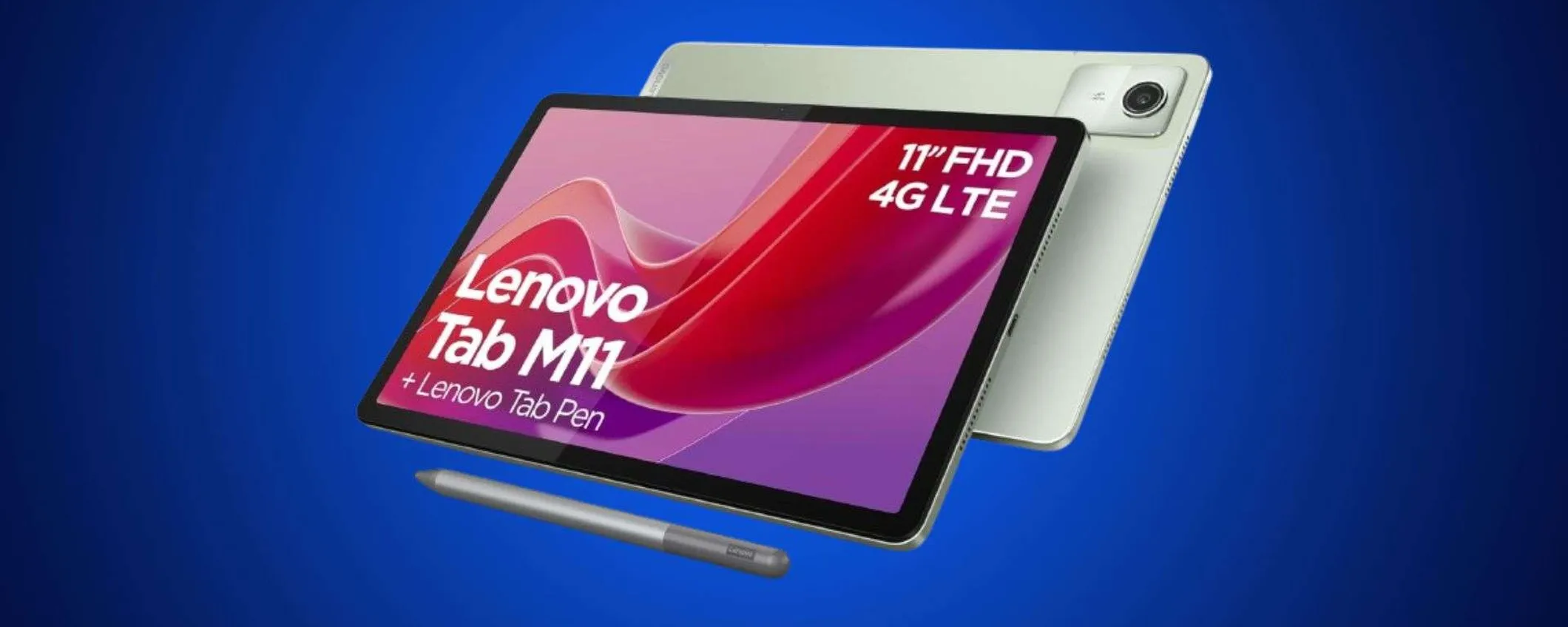 Lenovo Tab M11, su eBay a soli 155€: Android 13, chipset potente e ottimo schermo