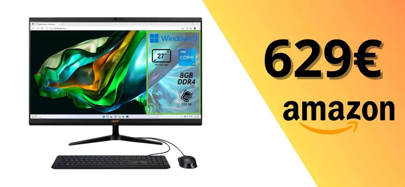 Acer Aspire: il PC All in One che rivoluziona il tuo ufficio a 629€