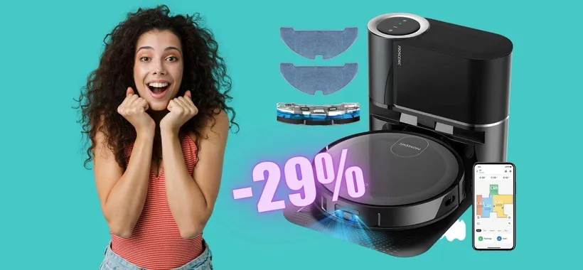 Proscenic Floobot X1: LUI aspira e lava TU RISPARMI 115€