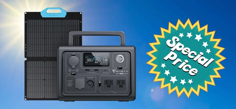 Centrale elettrica solare portatile COMPLETA a prezzo ridicolo su Amazon