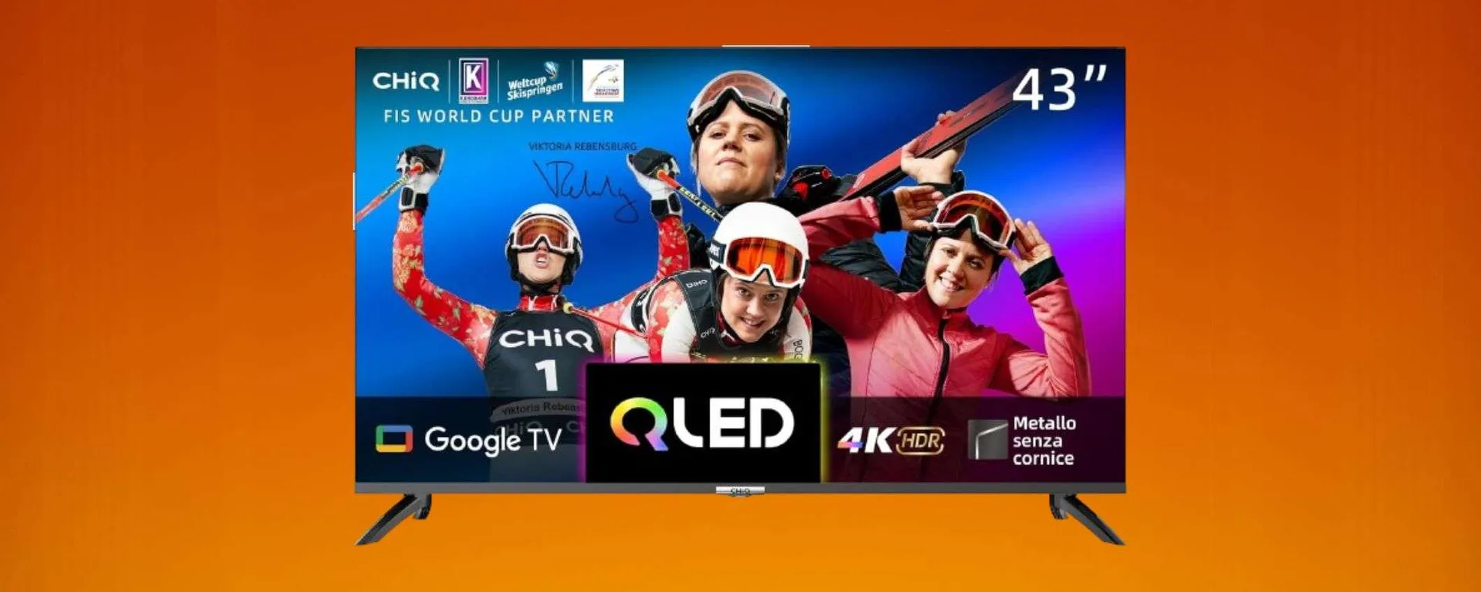 Smart TV QLED 4K da 43