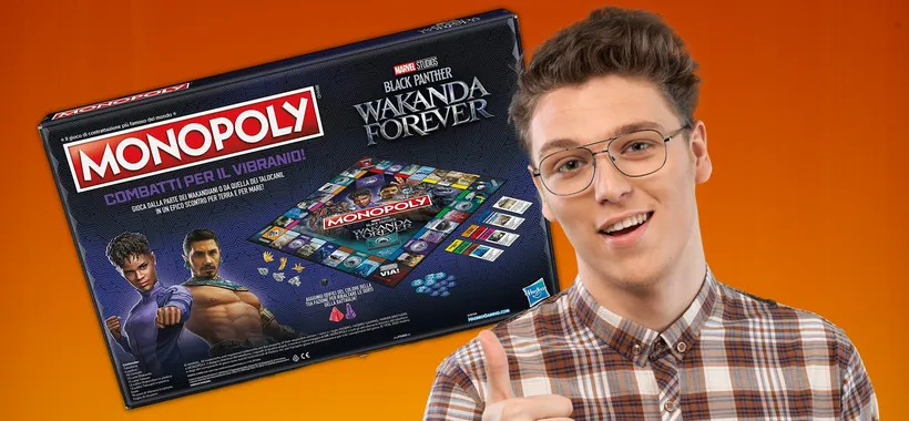Black Panther Wakanda Forever diventa un Monopoly ed è in SCONTO