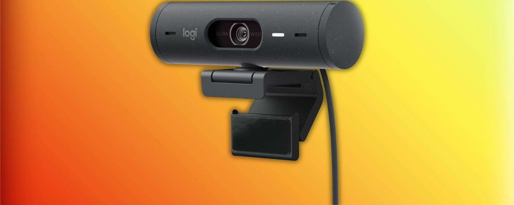 Logitech Brio 500 ora a 87,99€: webcam Full HD con microfono smart e Show Mode