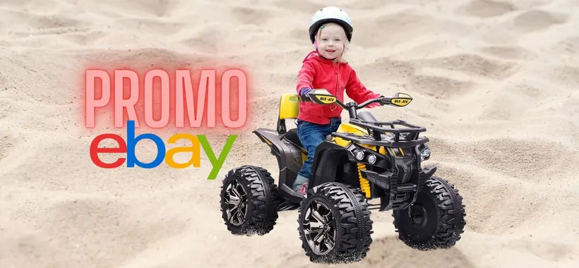 Quad elettrico per bambini: il REGALO PERFETTO ora costa poco