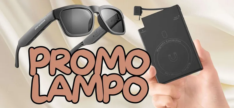 Promo lampo Amazon 20/3, c'è da SBRIGARSI: ci sono gli occhiali smart a 16€