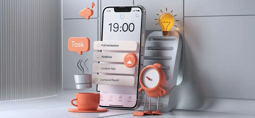 5 funzionalità su iPhone per restare concentrati