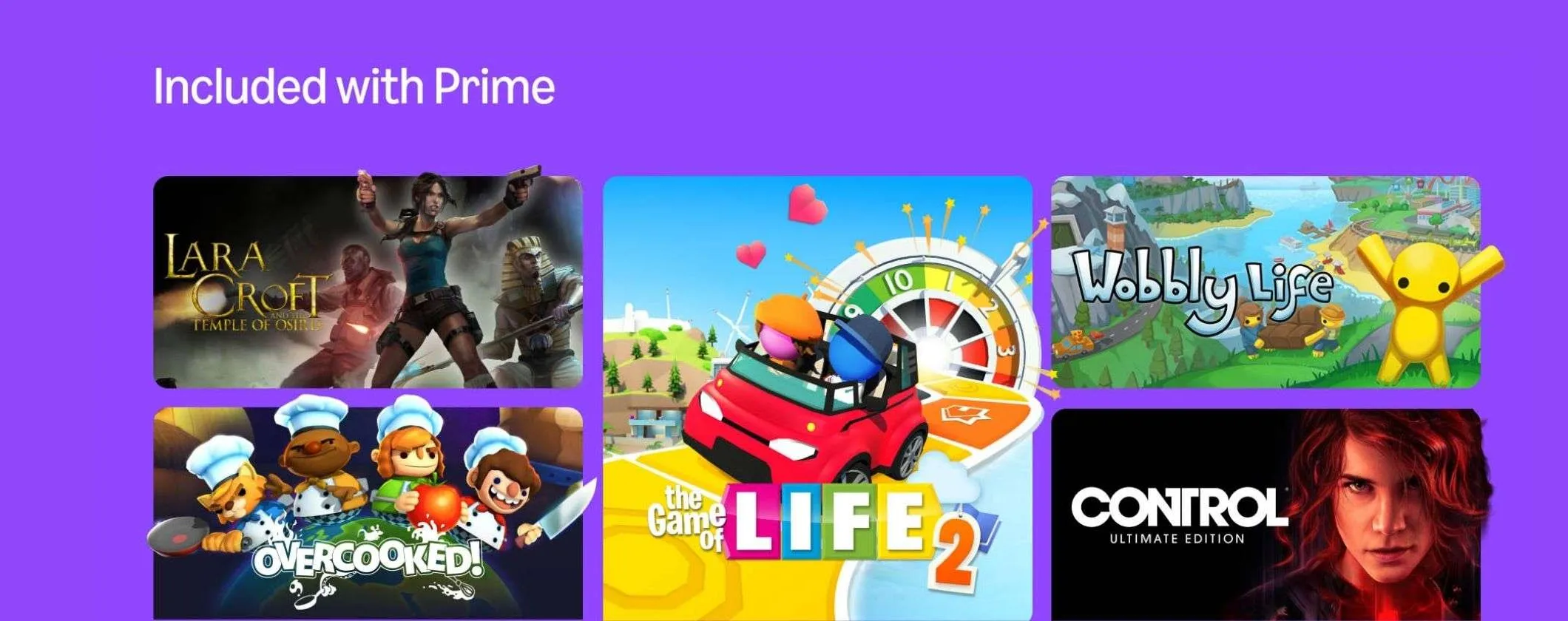 Tutti i videogiochi inclusi con Amazon Prime Luna