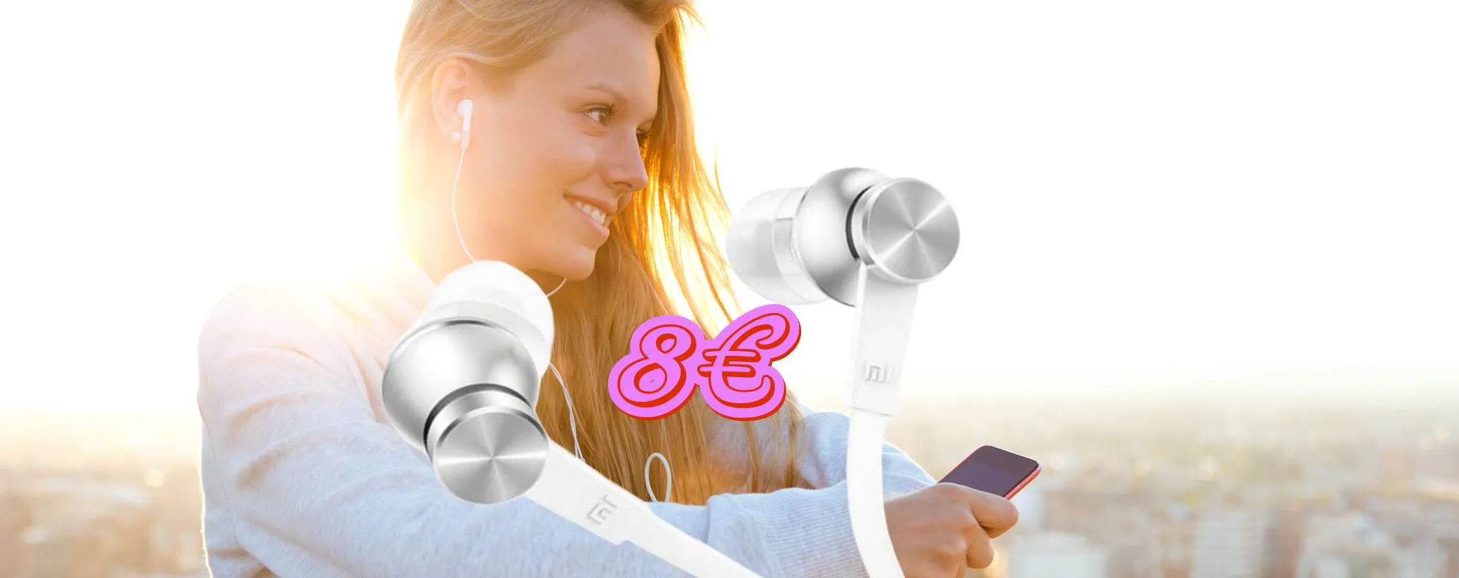 Auricolari Xiaomi Mi In-Ear Headphones Basic a soli 8€ su eBay