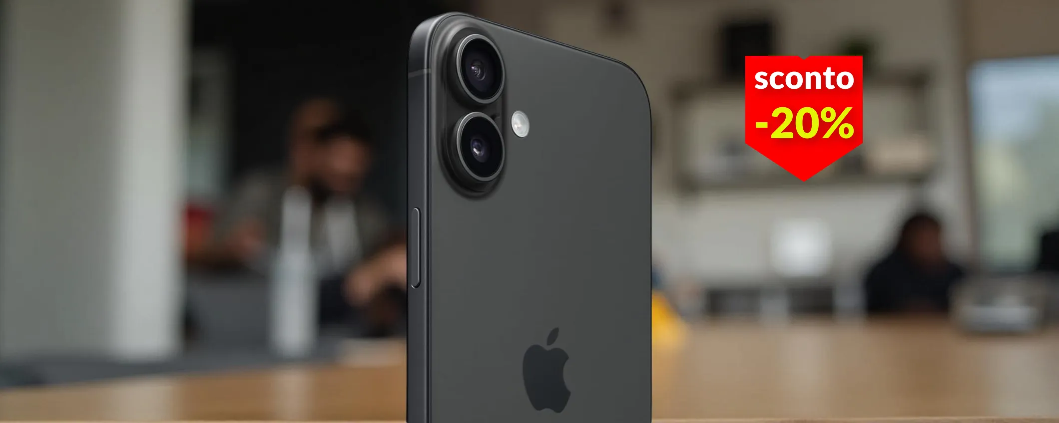 Effetto iPhone 17: sconti per la serie 16, il Plus cala del 20% su Amazon
