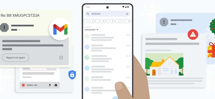Gmail avverte: imminente ondata di truffe email durante le feste