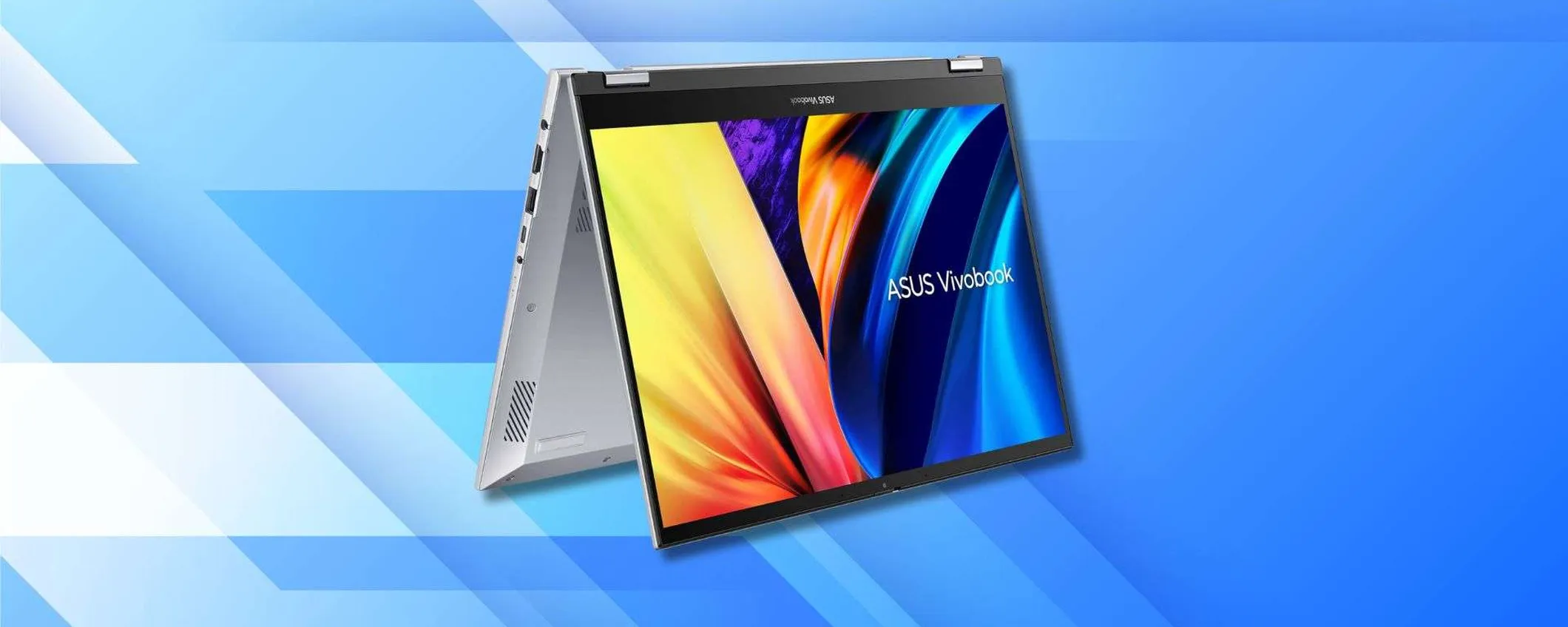 Vivobook Flip S14, solo 699€ su Amazon: laptop e tablet, il meglio dei due mondi