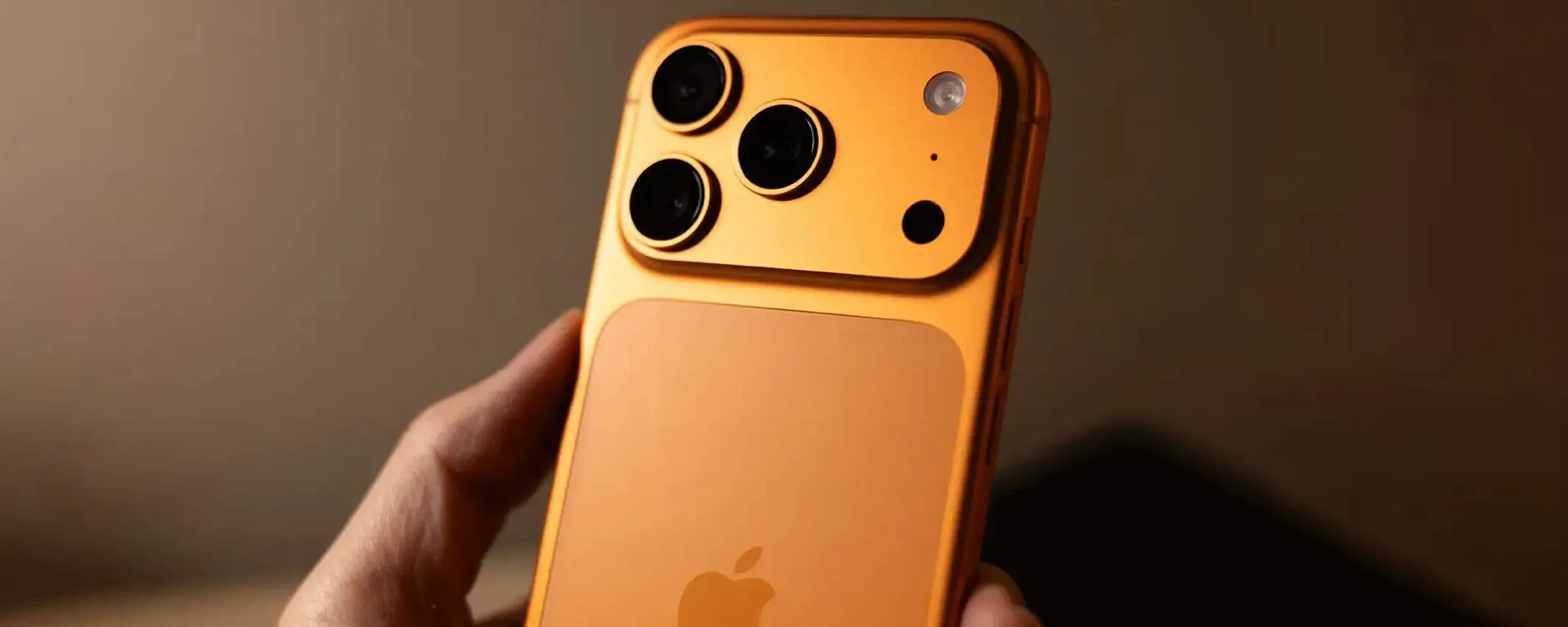 iPhone 17 Pro sta spopolando: non per l'hardware ma per il colore arancione