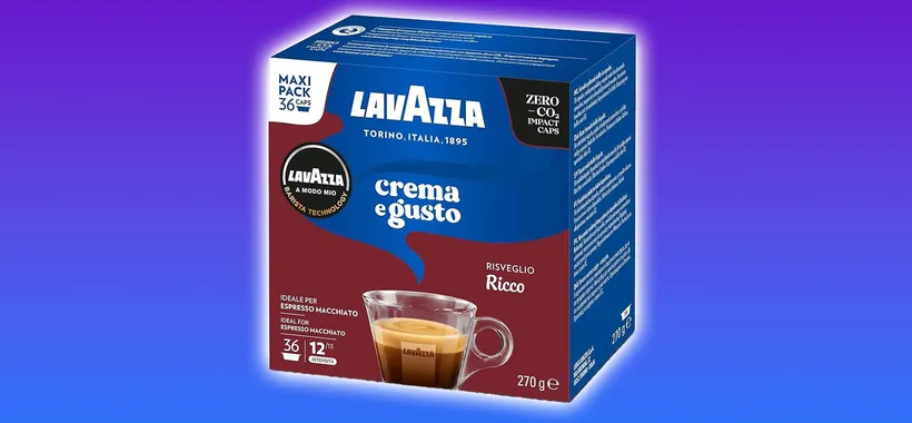 Scorta di caffè Lavazza: 180 cialde A Modo Mio a soli 19 centesimi l'una