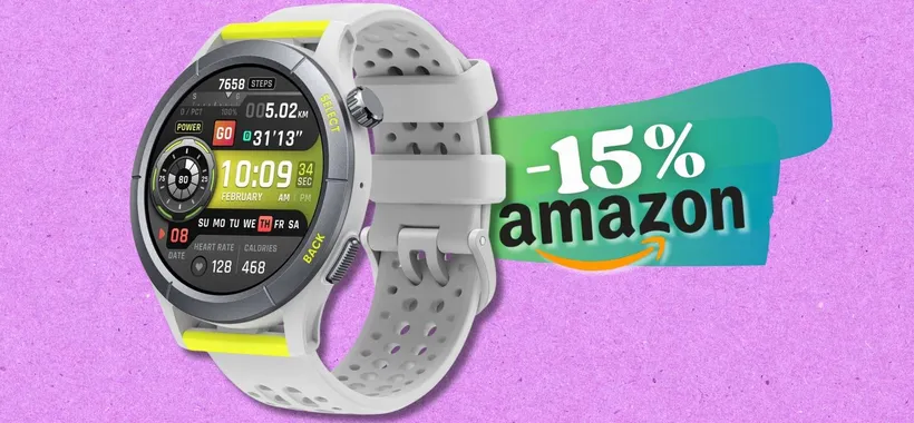 Amazfit Cheetah Runner vero assistente con mappe OFFLINE e Alexa (-15%)
