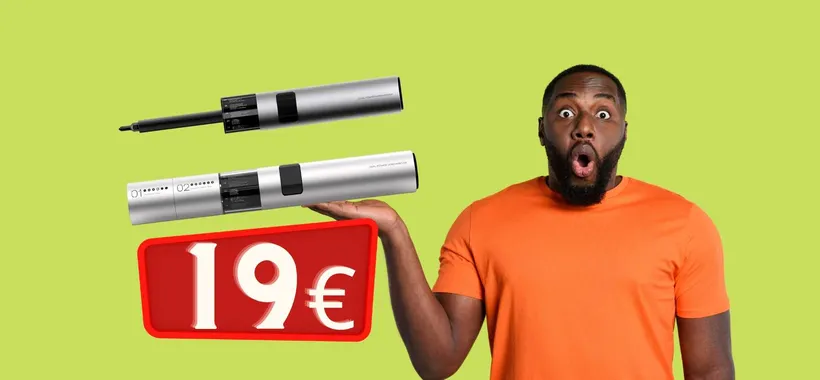 Kit di cacciaviti elettrici 36 in 1 a 19€: GENIALATA da prendere ora