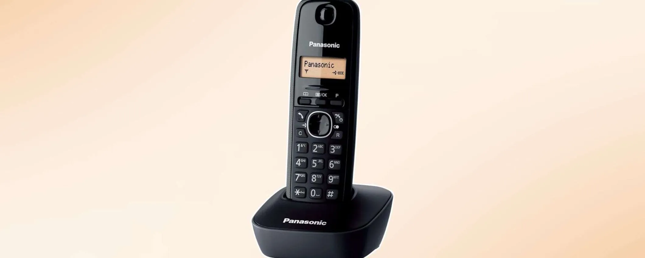 Telefono cordless Panasonic in ottimo sconto: il prezzo scende a soli 21,99€