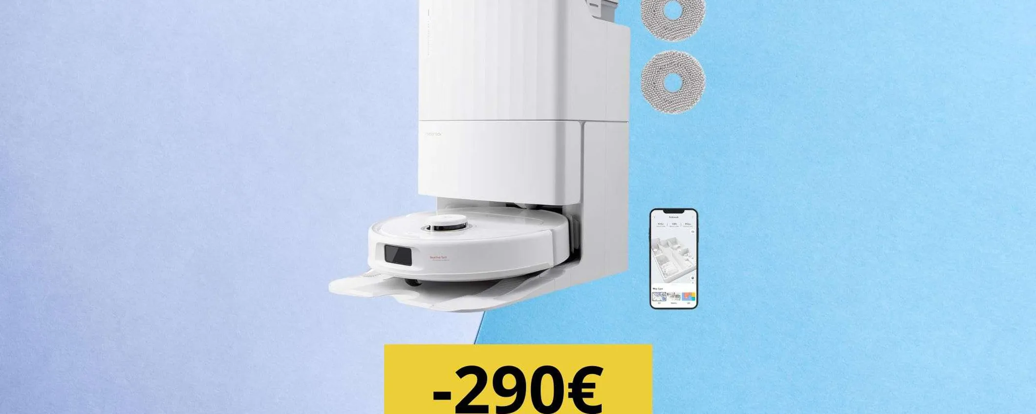 Roborock Qrevo Pro, il prezzo crolla di 290€: il robot premium da comprare subito