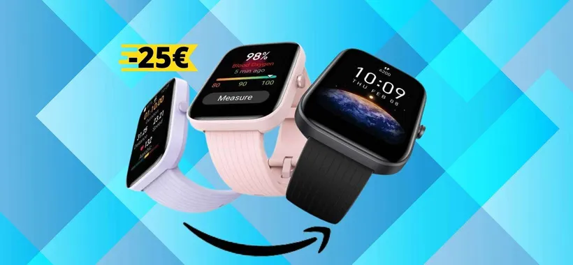 Amazfit Bip 3: il prezzo CROLLA come non era MAI ACCADUTO