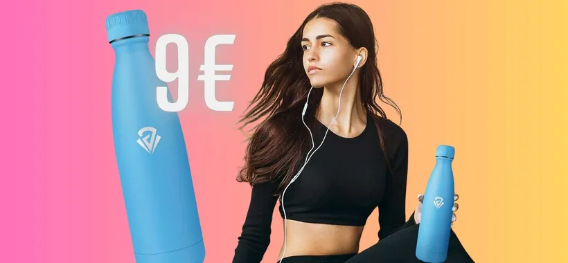 Borraccia termica da 500ml a soli 9€: bevande calde o fredde per tutto il giorno