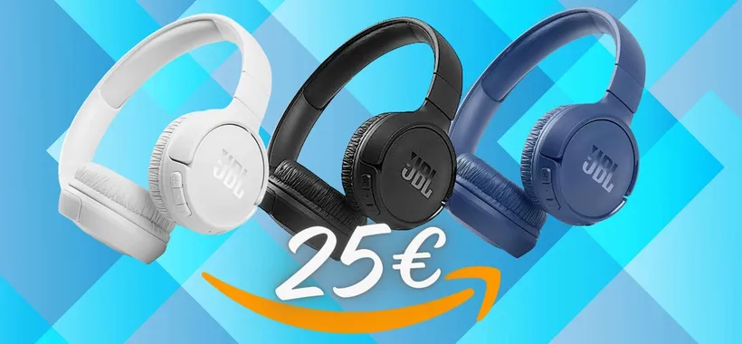 JBL Tune 510BT: le cuffie wireless di  QUALITÀ che COSTANO POCO (25€)