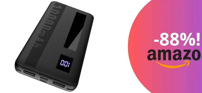 Il Power Bank di cui non potrai più fare a meno: l'offerta da non perdere