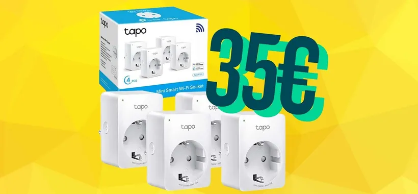 Tapo P100: 4 prese intelligenti WiFi per una casa domotica a soli 35€ su Amazon