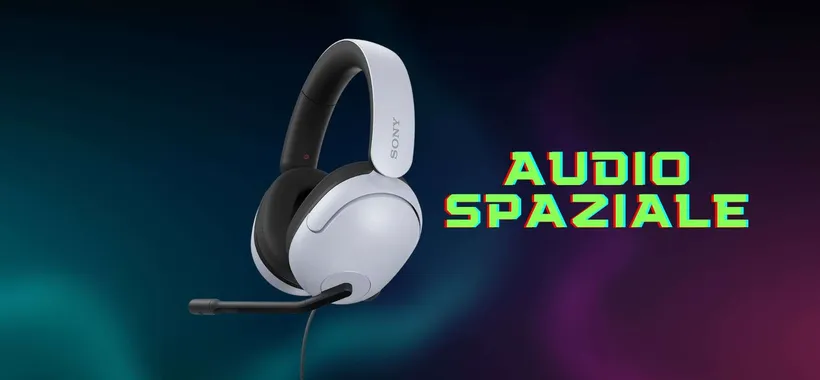 Sony Inzone H3: fantastiche cuffie da gaming per un suono a 360 gradi