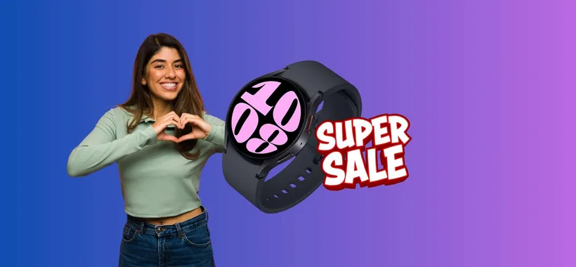 Samsung Galaxy Watch6: prezzo FOLLE su Unieuro