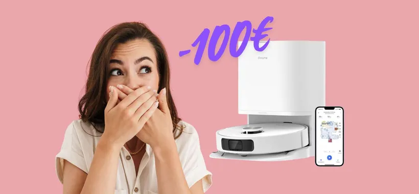Pavimenti puliti senza fare nulla con il robot che aspira e lava DREAME L10 Prime