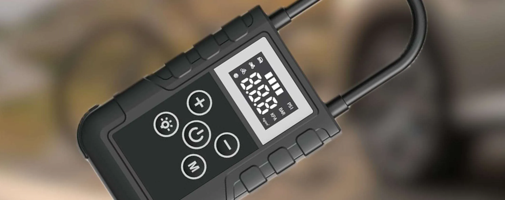 Compressore d'aria portatile a 15,99€: accessorio indispensabile l'auto