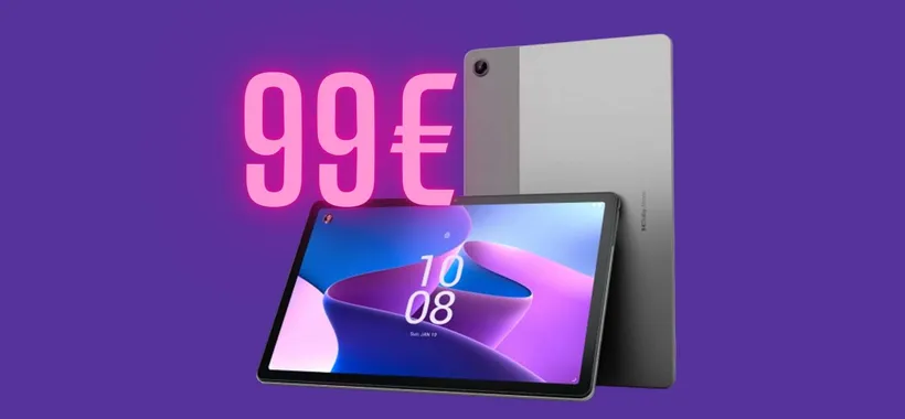 Lenovo Tab M10 da 10 pollici a 99€: ECONOMICO ma non delude
