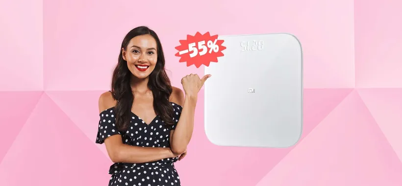 Bilancia Bluetooth Xiaomi su eBay in SCONTO del 55% tua a 17€
