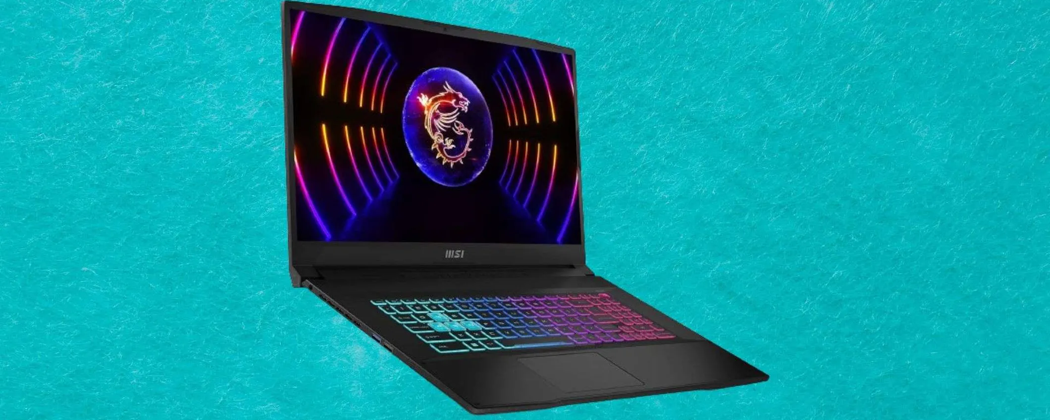 MSI Katana 17: oggi risparmi 300€ sul super laptop da gaming con RTX 4070