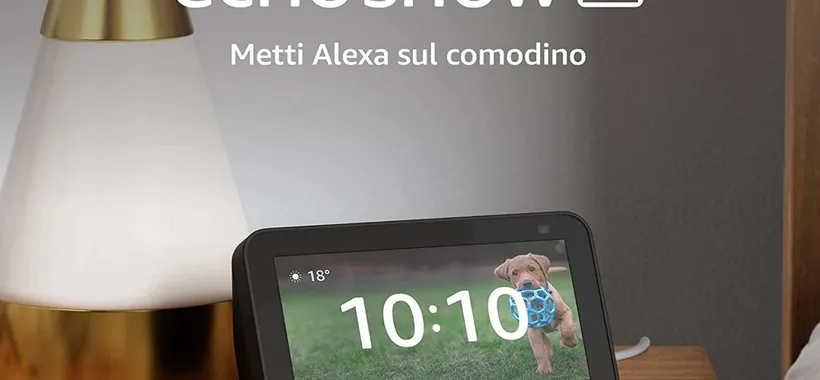 Incredibile: Amazon Echo Show 5 2021 al minimo storico scontato del 47%