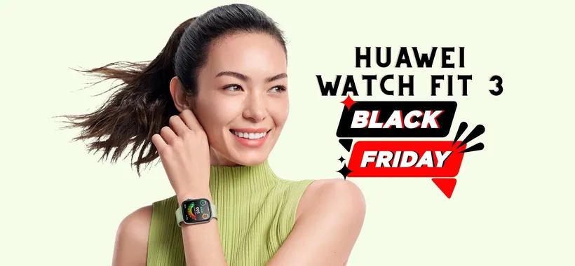 HUAWEI WATCH FIT 3 in promo al Black Friday non è da perdere (-17%)