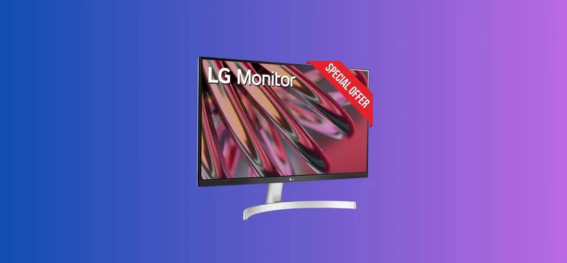Monitor LG 24" a 75Hz a prezzo ATOMICO su Unieuro