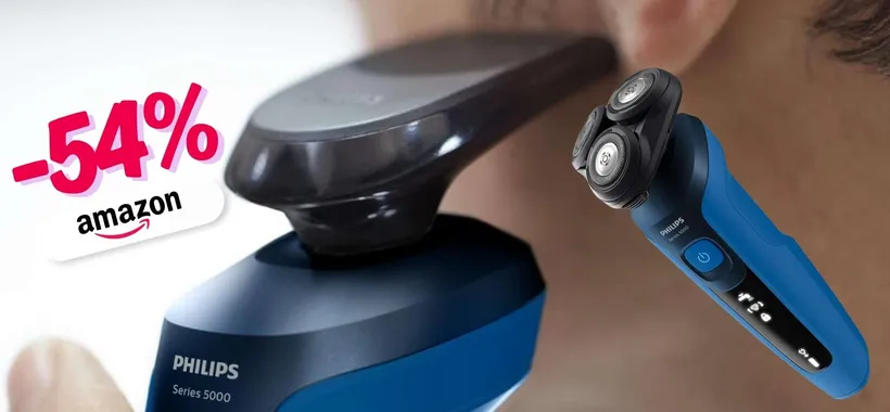 Philips serie 500 per rasatura senza compromessi a prezzo TRINCIATO